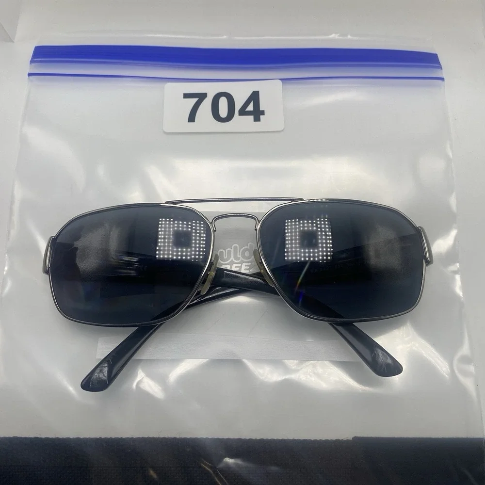 Rayban Sunglasses FRAME ONLY RB 3427 58-16 Silver Black 704